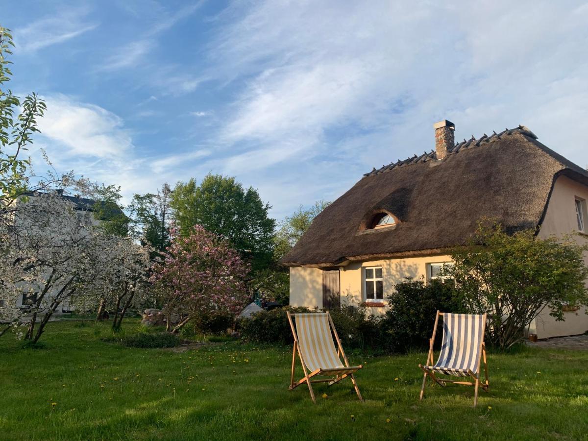 Oaza Pod Strzecha Klimatyczny Dom Z 3 Sypialniami Na Wylacznosc Z Kominkiem I Duzym Ogrodem Ustronie Morskie Exterior foto